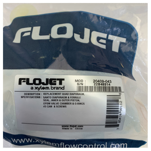 Ремонтний комплект для морського насоса Flojet - 20409-043 - набір для обслуговування