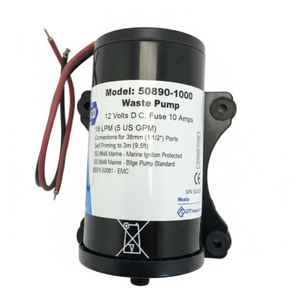 Jabsco 50890-1000 skittenvannspumpe 12V - 38mm