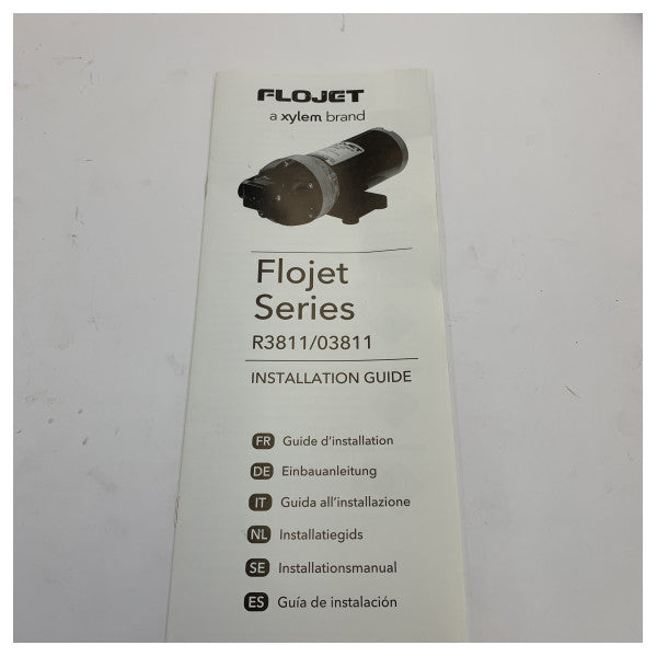 Flojet R3811343A триплексний мембранний насос - 24V - автоматичний морський водяний насос