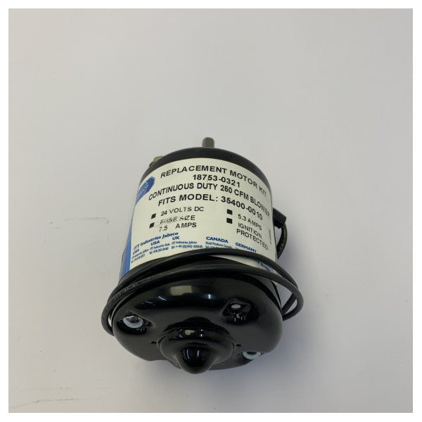 Jabsco 24V Marine Blower Motor 18753-0321