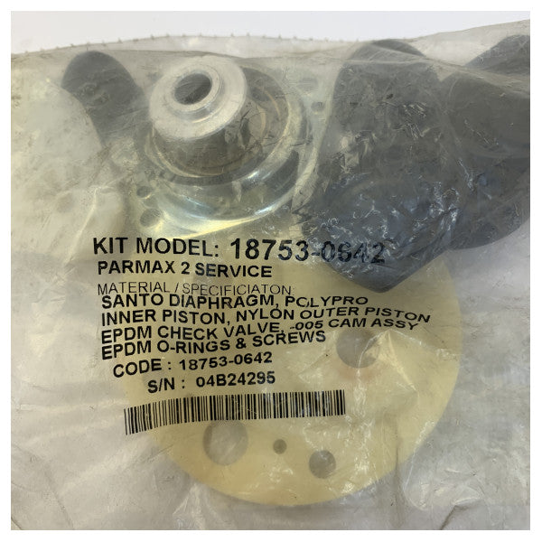 Xylem Marine Pump Service Kit P.max 2 - Part 18753-0642