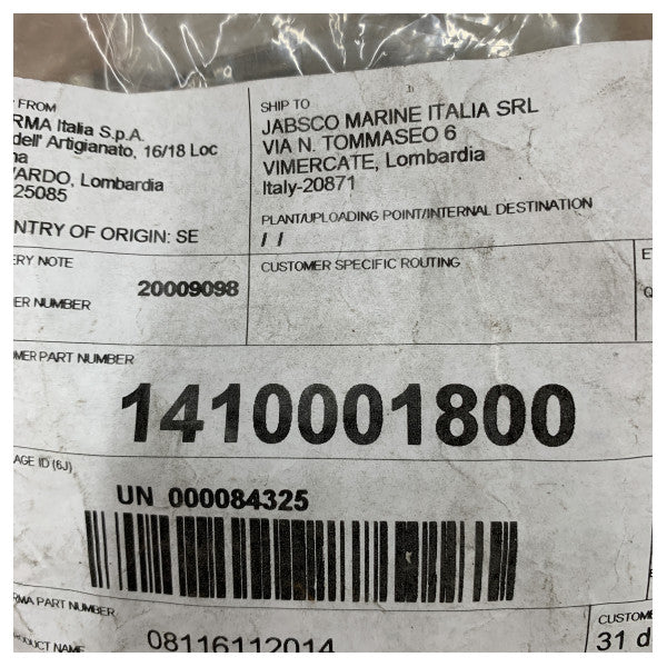 ノルマ ABA 316 ステンレススチールホースクランプ 11-17mm