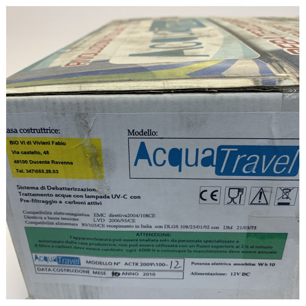 AcquaTravel ACTR 2009100-56 Система очищення води UV для яхт і морського використання