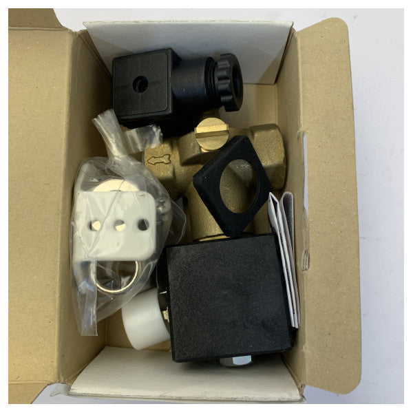 Valvola solenoide Marco 12V 1/2 pollice 12 mm certificata R.I.NA. - 140