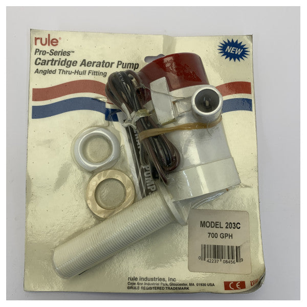 Rule 700 GPH 12V Marinluftarpump - Dränkbar länspump 203C