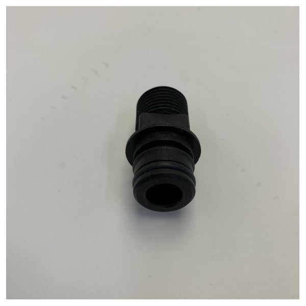 Flojet 20436001 Straight Hose Barb Fitting 1/2 Inch Threaded Male Connector