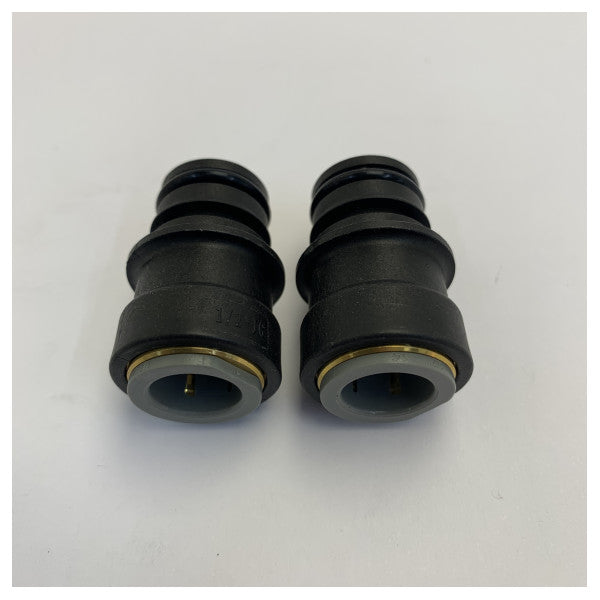 Flojet 21000230A Conector John Guest Tubagem 1/2 OD - Pack de 2