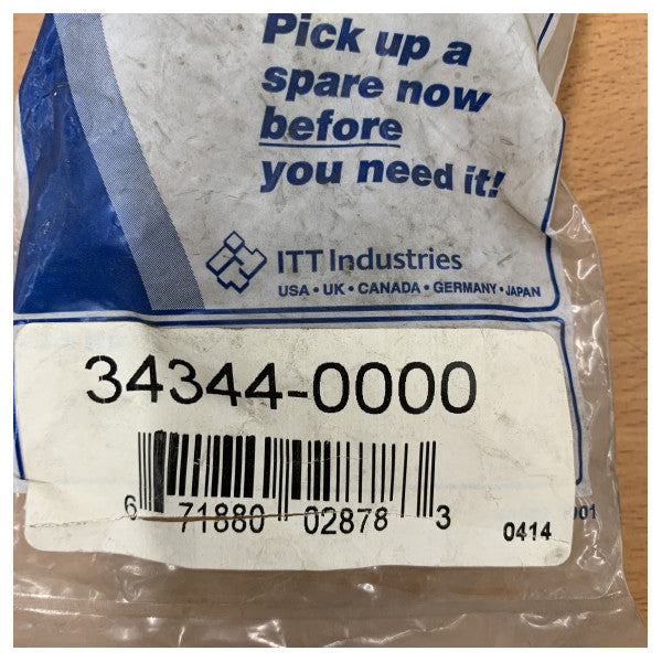 Jabsco 34344-00 真鍮製逆止弁 - 1/2インチ ホース入口