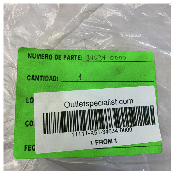 Jabsco 34634-0000 Bottom Retainer - Sealing Ring Gasket