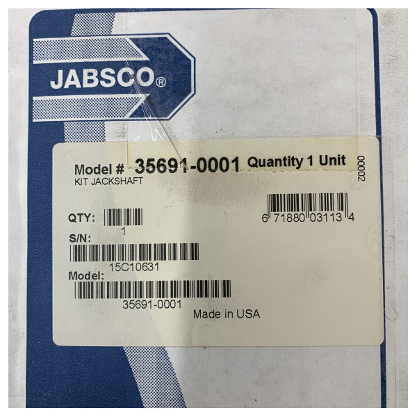 Jabsco 35691-0001 Mil Desteği Yedek Parçası