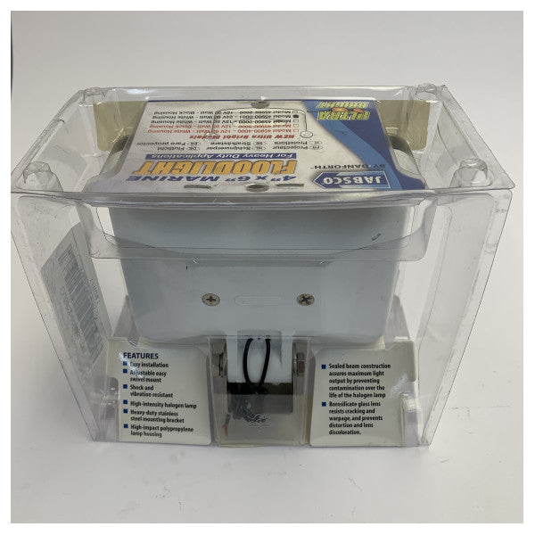 Jabsco 45900-0001 Marine Searchlight 24V 6-tuumainen kauko-ohjattava valonheitin