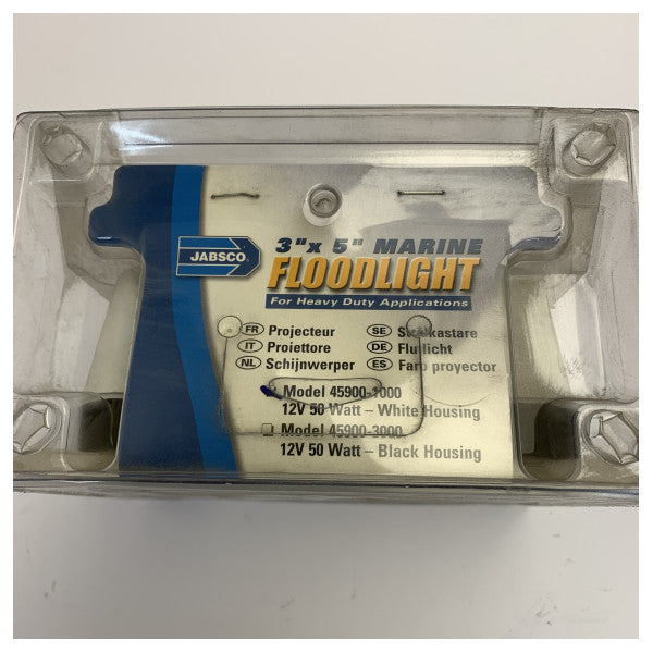 Jabsco 45900-1000 Морський прожектор 5 дюймів 12V галогенний прожектор - новий