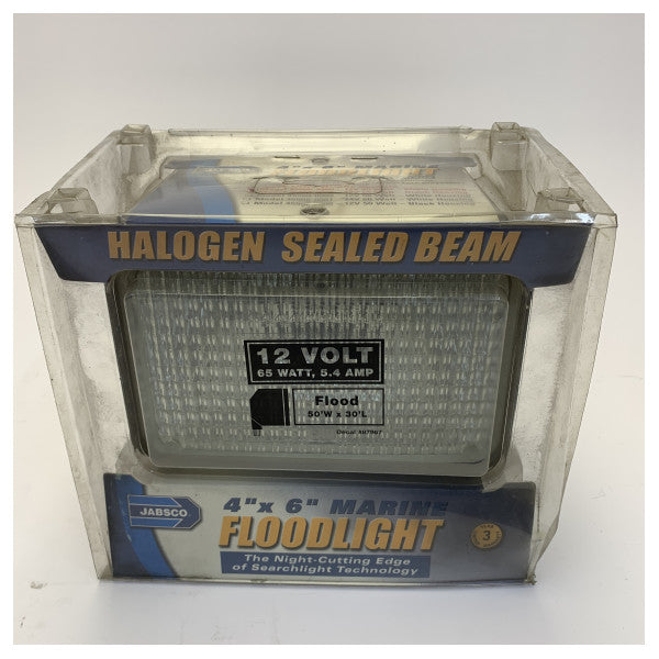 Jabsco 45900-4000 Marine Floodlight 12V White - Sealed Beam Searchlight