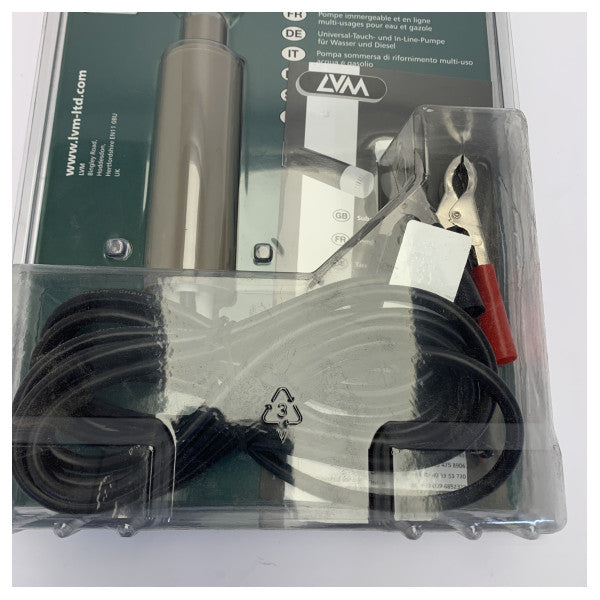 LVM Kongo 111 Submersible Högflödespump 12V - LVM111