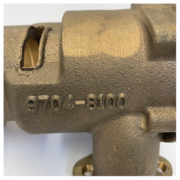 Korpus pompy z mosiądzu Jabsco 9704-8100