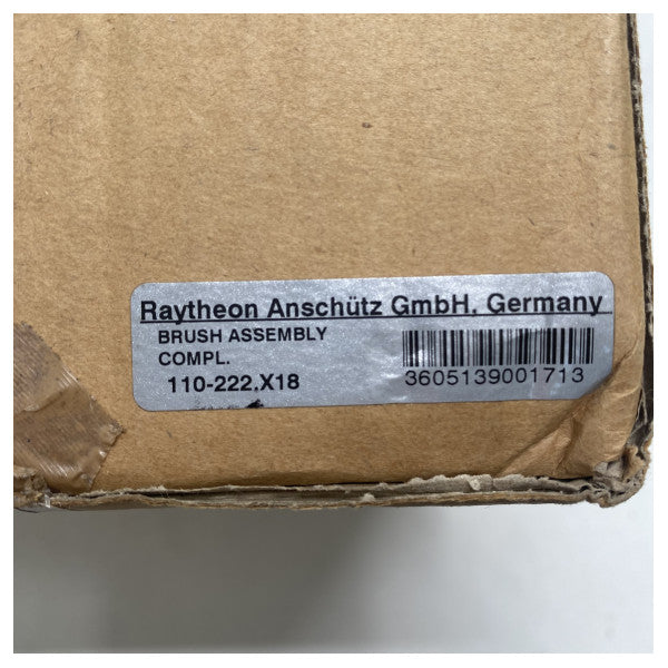 Сглобяване на четката Raytheon Anschutz - 110-222.X18