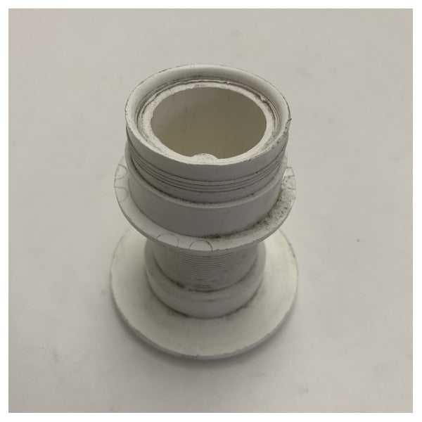 Duradero imbornal marino pasacasco de doble pieza de 1,5 pulgadas para un drenaje eficaz de la cubierta