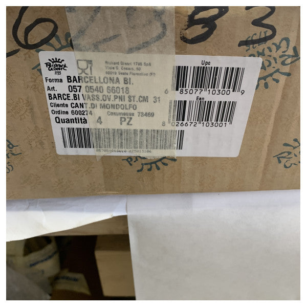 Richard Ginori Pershing Oval Porzellan Servierplatte 31cm - 057 0540 66018