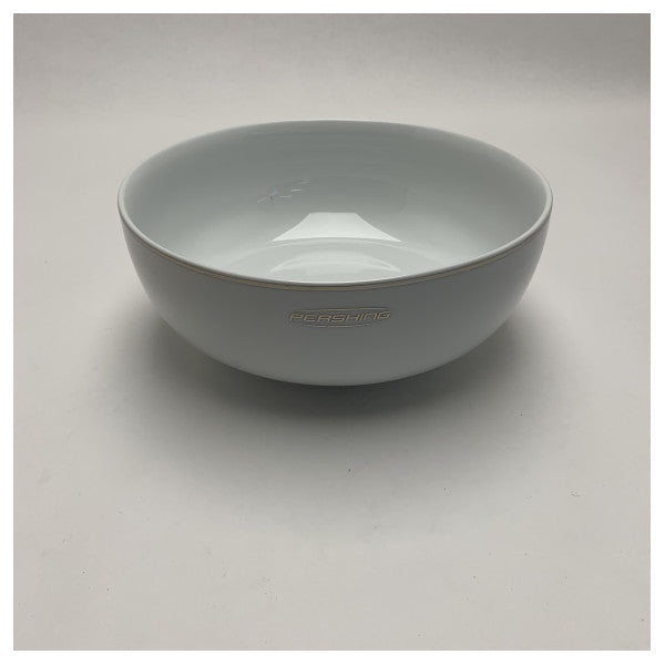 Ciotola da insalata in porcellana Richard Ginori Pershing 24 cm con logo - 057 1155 66018