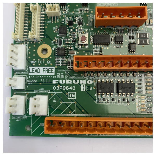 Furuno 03P9648(LF) TB PCB tar-Radar għal FAR-22X8 RPU-025 Radar Marittimu X-Band