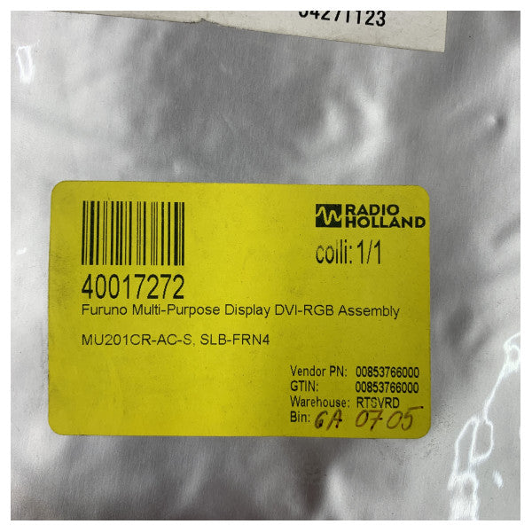 Furuno MU201CR-AC-S Οθόνη Πολλαπλών Χρήσεων Πλακέτα DVI-RGB SLB-FRN4-B