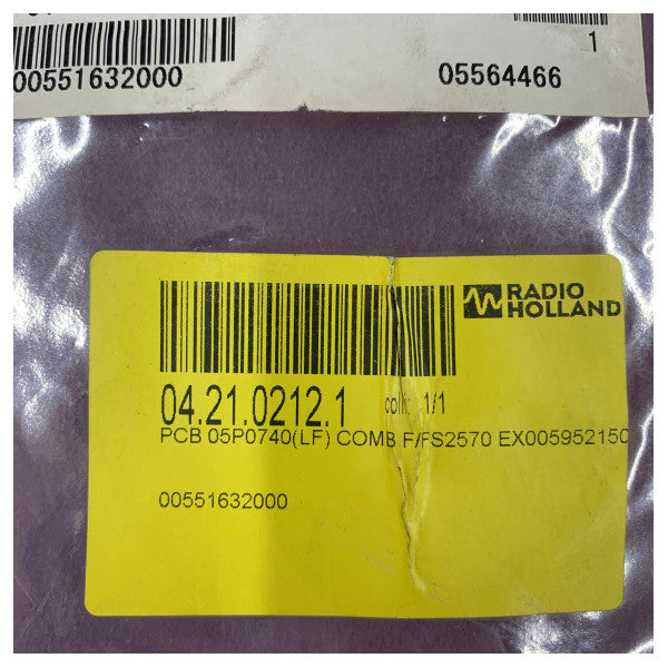 Furuno FS-2570T MF/HF-Funkplatine 05P0740(LF) COMB Marineelektronik-Komponente