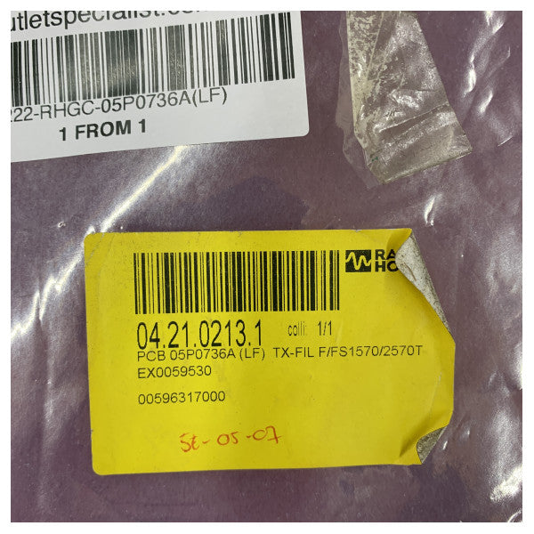 Furuno FS-2570T MF/HF radio PCB 05P0736A(LF) TX-FIL brodska elektronika