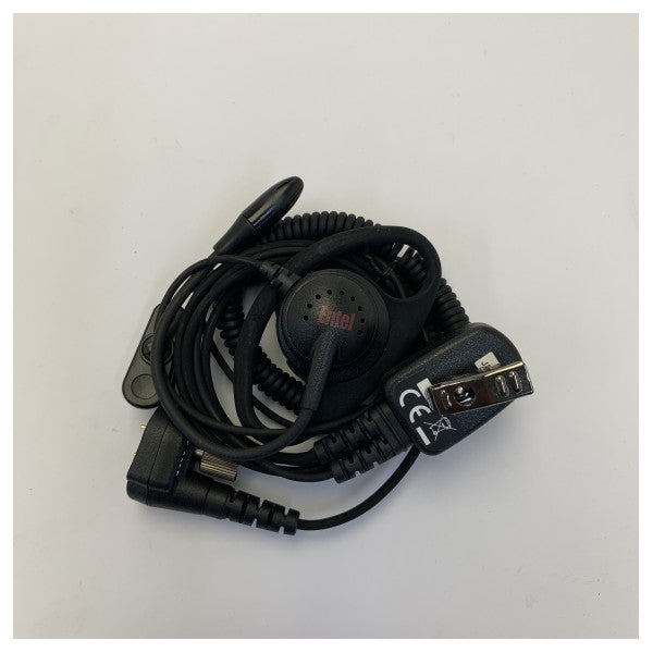 D-подібний мікрофон-гарнітура Entel EA19/750 для двосмугової рації серії HT700