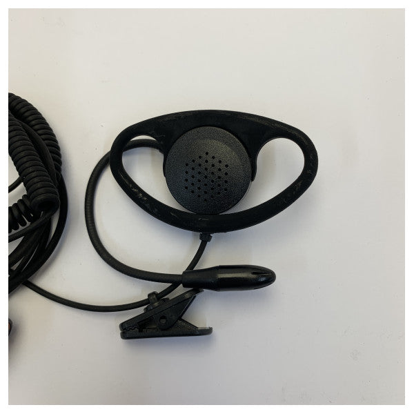 ميكروفون سماعة أذن على شكل D من Entel EA19/750 لسلسلة أجهزة الراديو ثنائية الاتجاه HT700