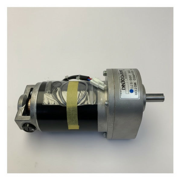 Furuno River Radar Scanner Motor 00111086000 - 03-2296 RHRS2014/2024 Sanyo Denki DC мотор-редуктор 48 об/хв