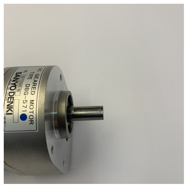 Furuno River Radar Scanner Motor 00111086000 - 03-2296 RHRS2014/2024 Sanyo Denki DC мотор-редуктор 48 об/хв