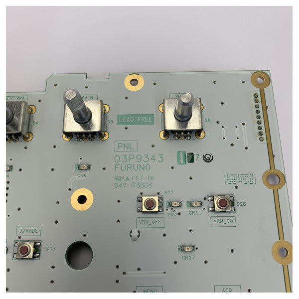 Furuno FAR-2127-BB X-pojasni radar PCB 03P9343(LF)PNL RCU-014 - neiskorišten