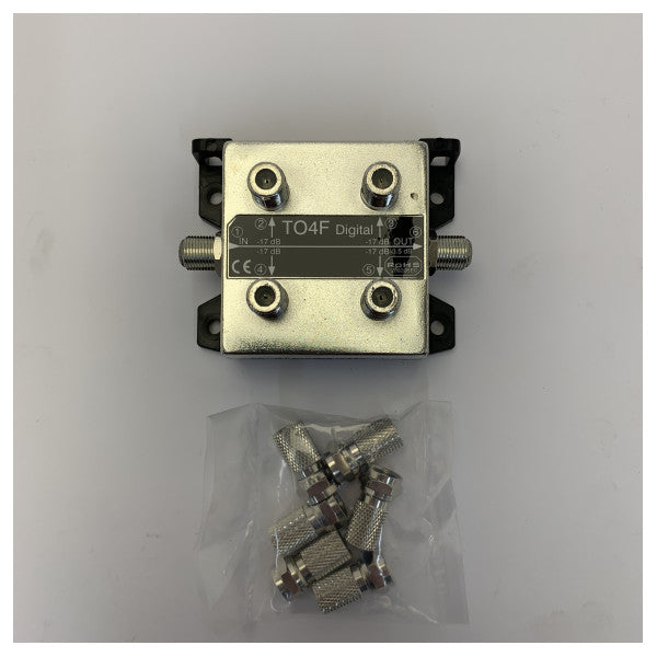 Cobham TO4F-17 4-смуговий морський відгалужувач 17 дБ