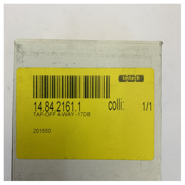 Cobham TO4F-17 4-vejs marint tap-off 17 dB