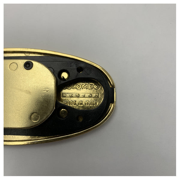 Colombo Polished Flush Brass Door Handle CB111 OTT.L