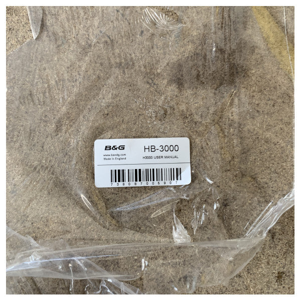 Complete B&G H3000 Marine Instrument Handbook - BGH300051