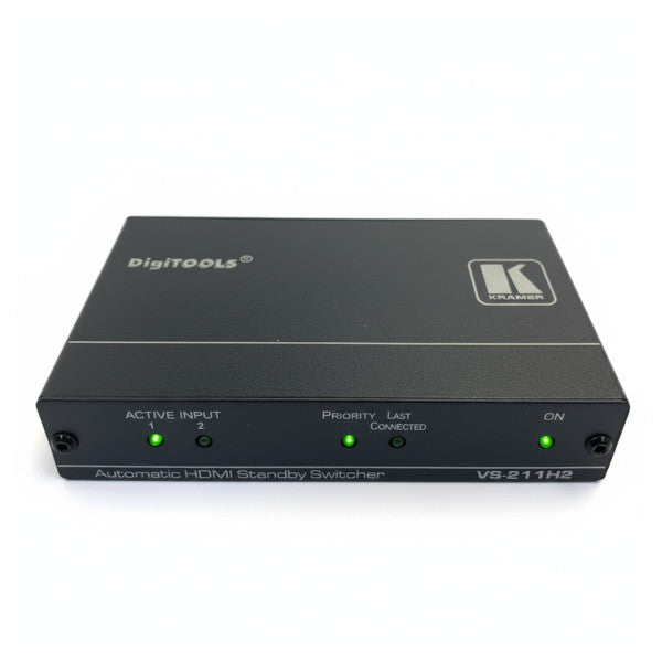 Kramer VS-211H2 4K HDR HDMI автоматичний перемикач 2x1 HDCP 2.2 з дистанційним керуванням