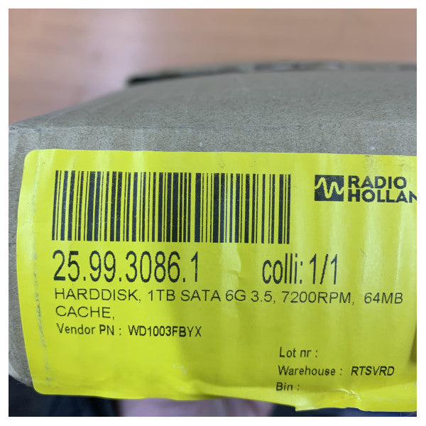 Western Digital WD1003FBYX disque dur d’entreprise RE4 de 1 To 7200 tr/min 64 Mo de cache avec caddy