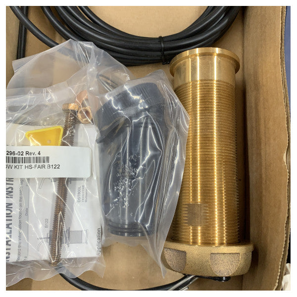 Airmar B122 DT Long Stem Bronze Thru-Hull Transducer 235kHz Depth & Temp