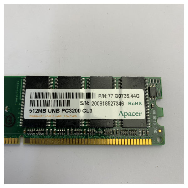 Furuno VR-3010/S VDR DDR SDRAM DIMM Board CPU Memory, B4734830