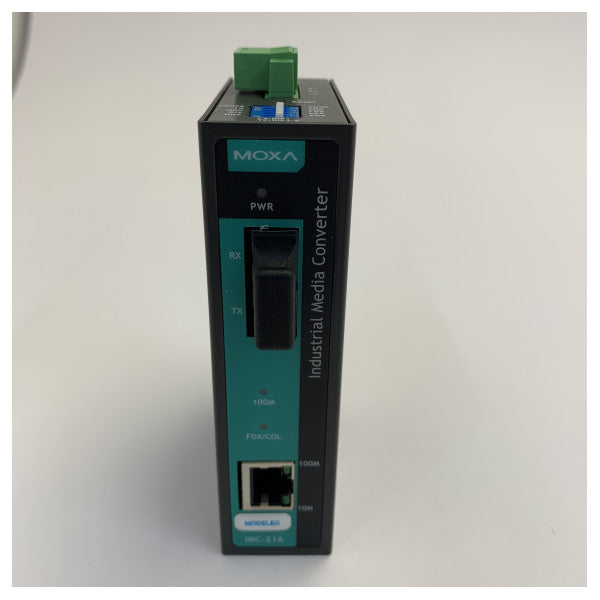 Промисловий медіаконвертер Moxa IMC-21A-S-SC Industrial Ethernet-to-Fiber 10/100BaseT(X) to 100BaseFX