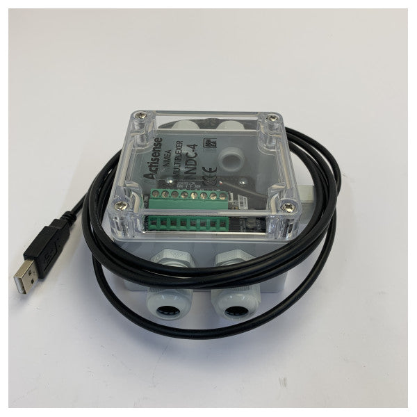 Мультиплексор Actisense NDC-4-USB NMEA 0183 з інтегрованим USB-кабелем