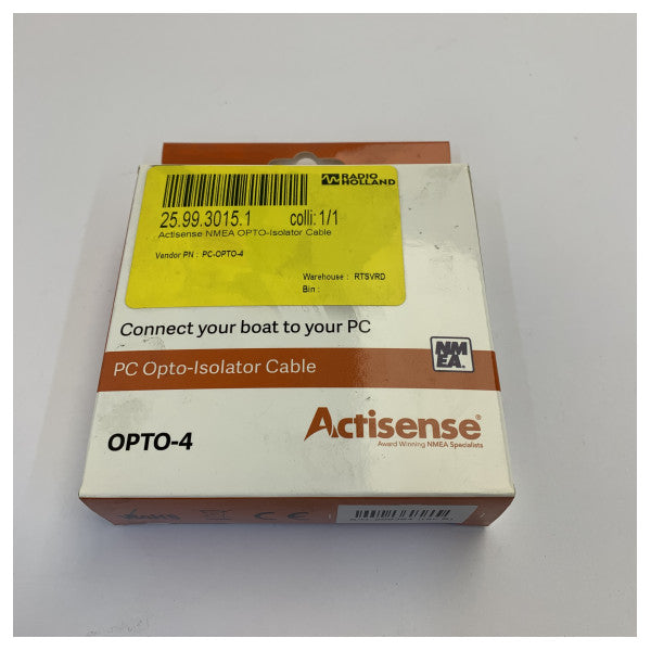 Actisense PC-OPTO-4 NMEA 0183 to PC Opto-Isolator Cable | DB9 to Bare Wire