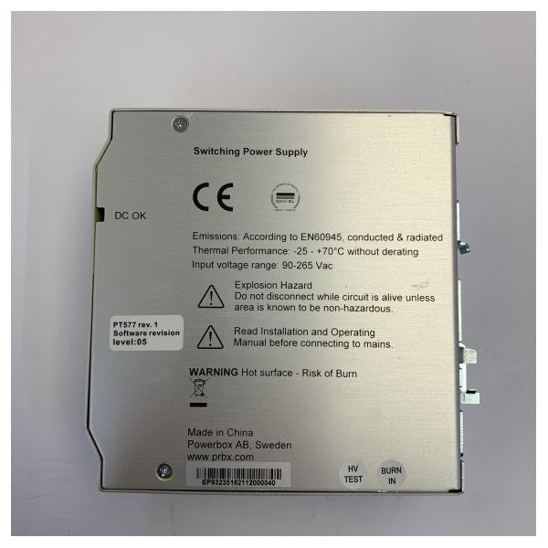 Convertisseur AC/DC Raytheon Anschutz 1201 PT577 | 90-265VAC vers 24VDC 250W alimentation marine