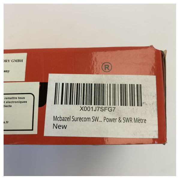 Surecom SW-102 مقياس القدرة وSWR الرقمي VHF/UHF 125-525MHz