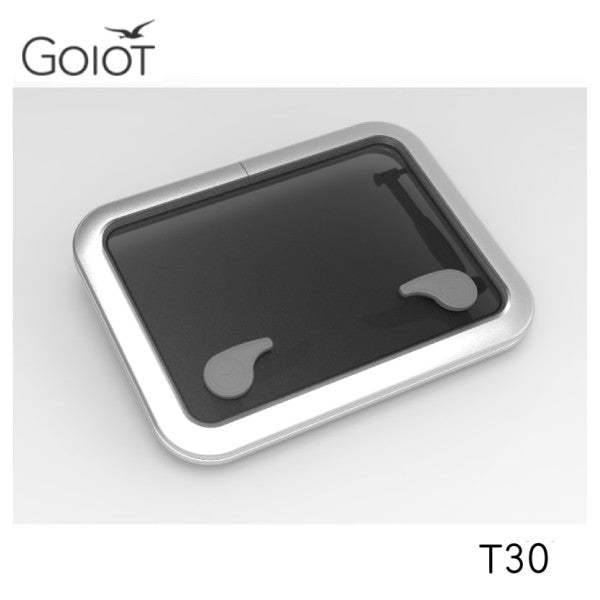 Goiot T30 Opal Marine Hatch 457 x 327 mm - Ανθεκτικός αδιάβροχος φεγγίτης σκάφους για φως και εξαερισμό