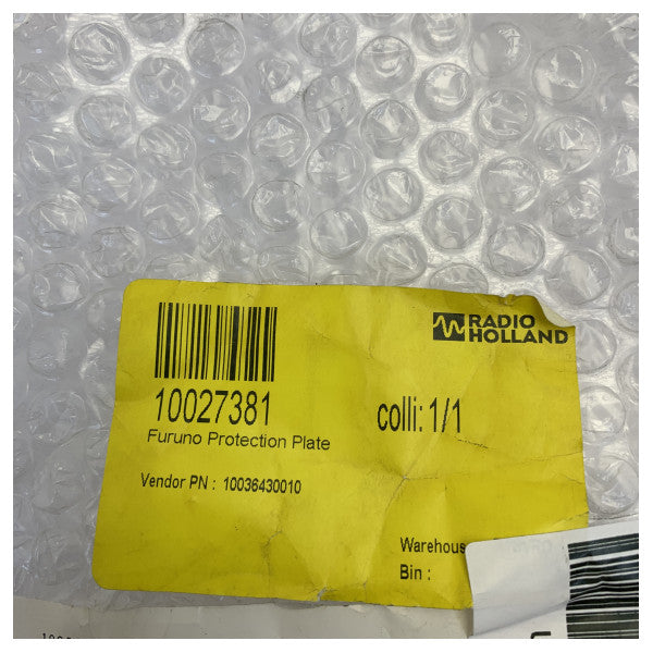 Furuno 保護プレート 03-154-3326-0 マリン用ダストカバー 脱脂済み