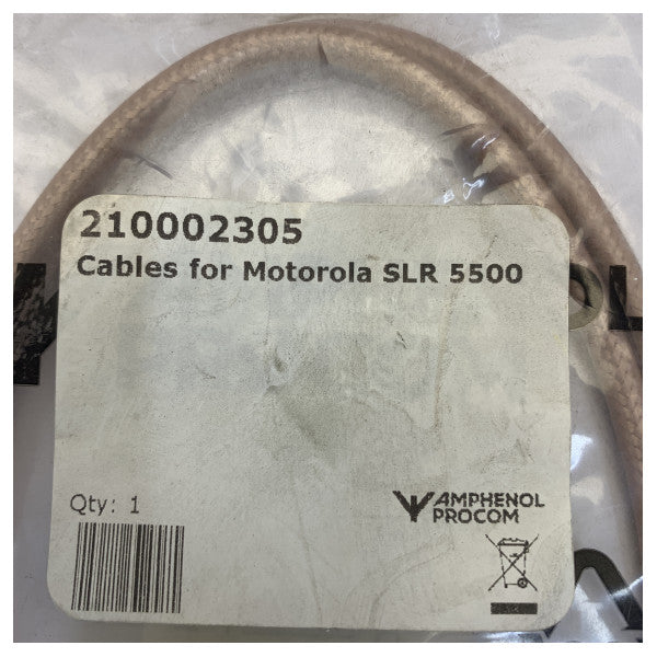 Amphenol Procom RF-koaksiaalikaapelisarja Motorola SLR5000:lle ja DPF-duplekserille