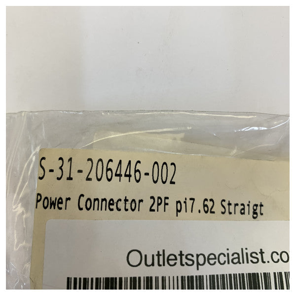 Cobham SAILOR VSAT -virtaliitin 100GX 800 900A 900B SatTV:lle - 2-napainen 7,62 mm