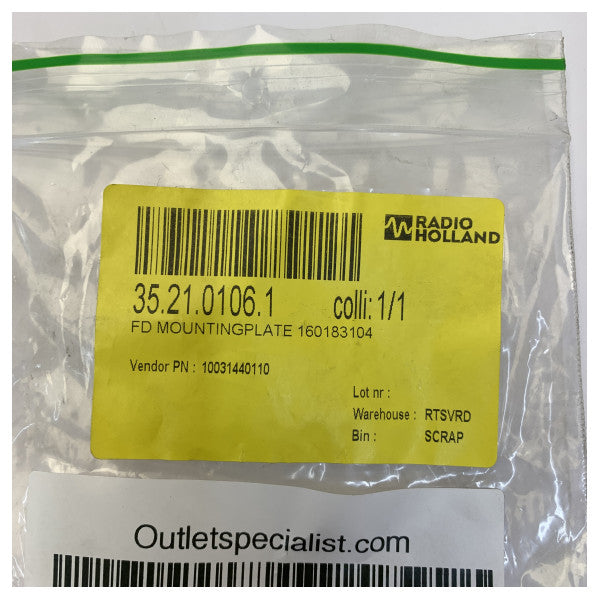 Пластина за закрепване на флопи устройство Furuno FELCOM 15 Satcom-C 16-018-3104-1